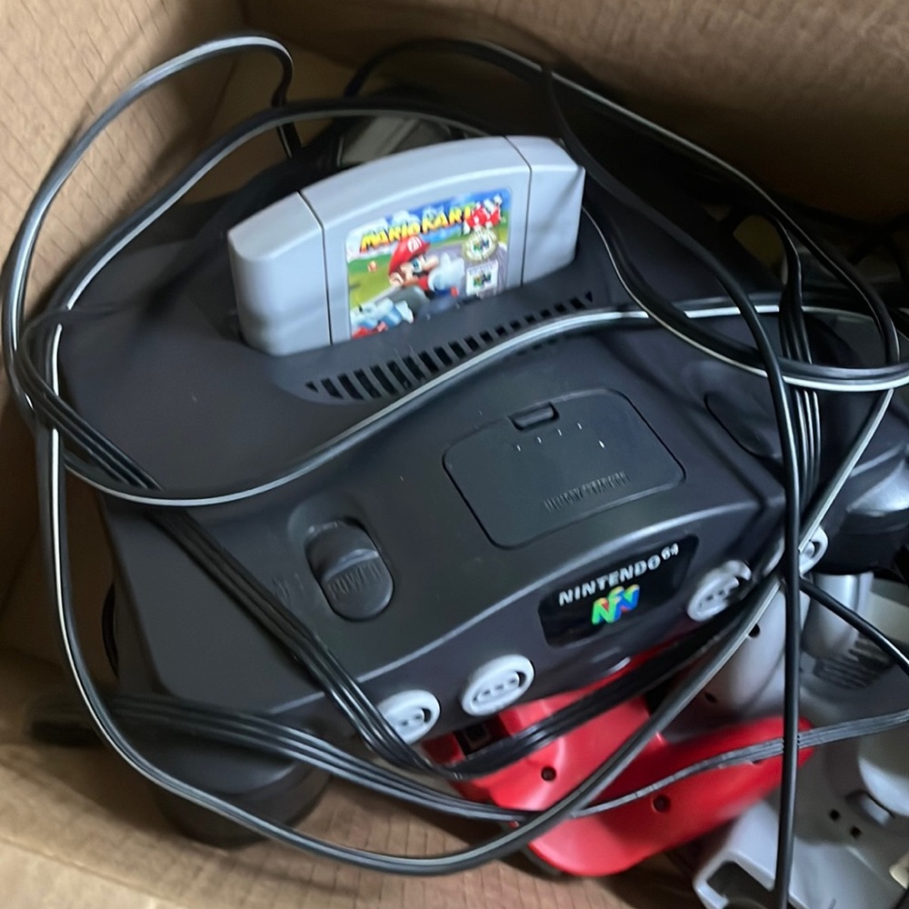 Nintendo 64 game console